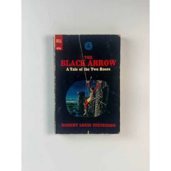 Vintage Medieval Fantasy Paperback The Black Arrow Robert Louis Stevenson 1964 - Picture 1 of 11